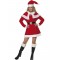 Miss Santa Fleece Adult Costume