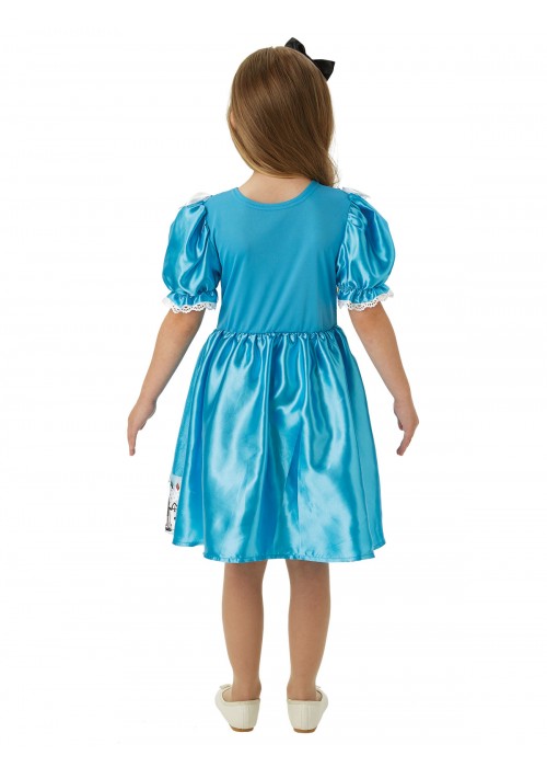 Atosa Alice Im Wunderland Kostüm Für Mädchen – Größe 10-12 Jahre, Inkl. Haarreif