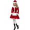 Miss Santa Adult Costume With Muff