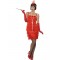 Flapper Red Dress Adult Costume