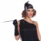 Flapper 1920s Costume Black Diamond Dazzler Adult
