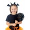 Witch Black & Gold Star Broom