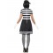 Lady Mime Artist Adult Costume