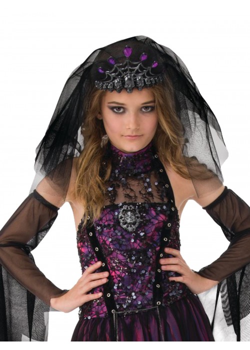 Kids Girl's Velvet Gothic Princess Costume main image 1