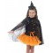 Witch Black & Gold Star Cape for Child