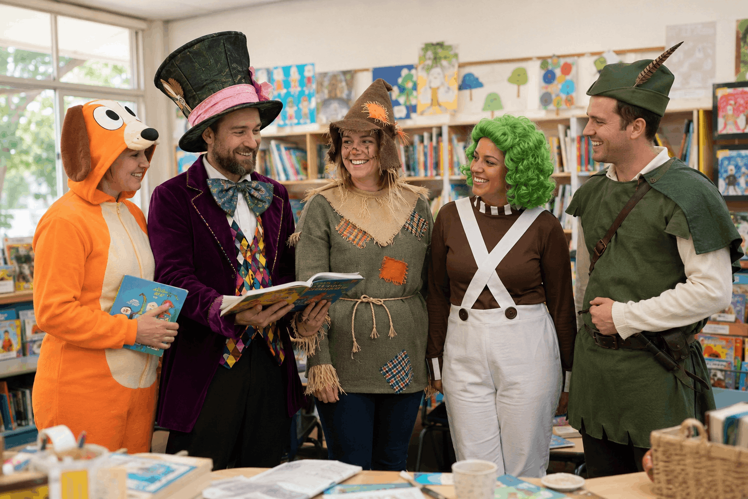 Book Week costume options for teachers